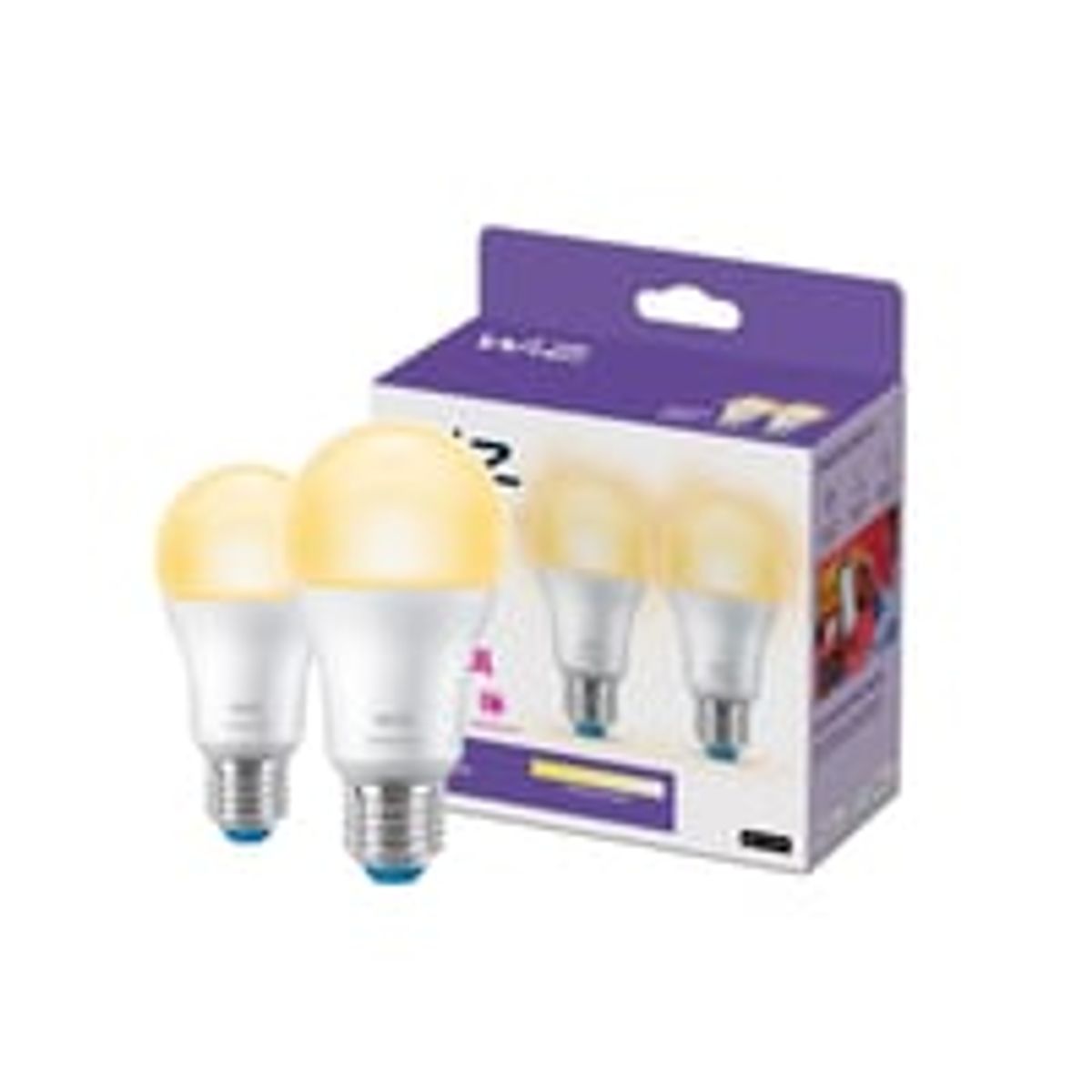 WiZ E27 LED pre, 2700K, CRI90, 806lm, 8W, WiFi