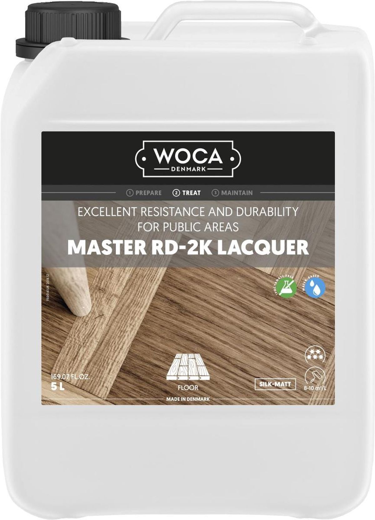 Woca Master RD 2K klarlak - 5 ltr.