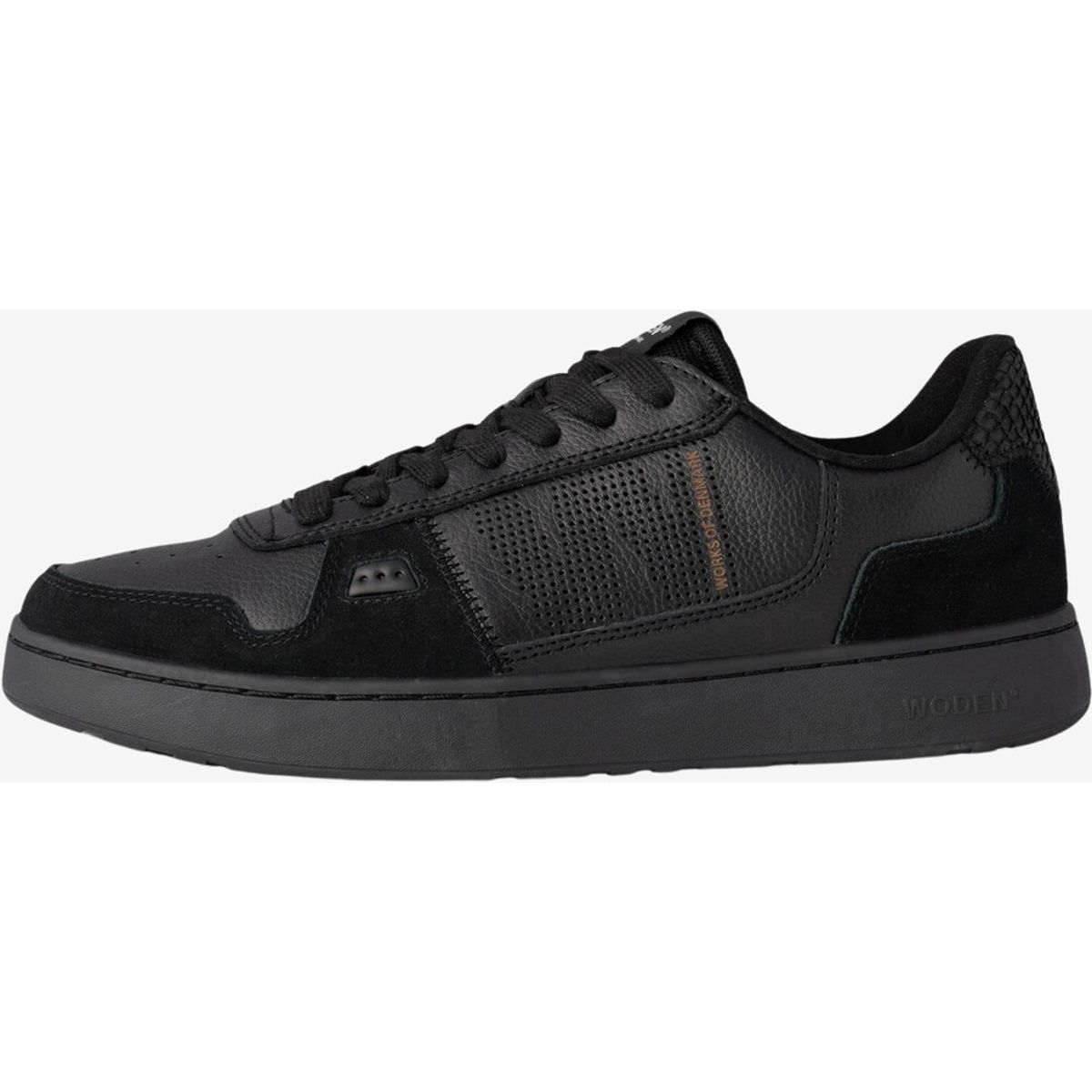 Woden - Halfdan sneaker (Sort) - 44