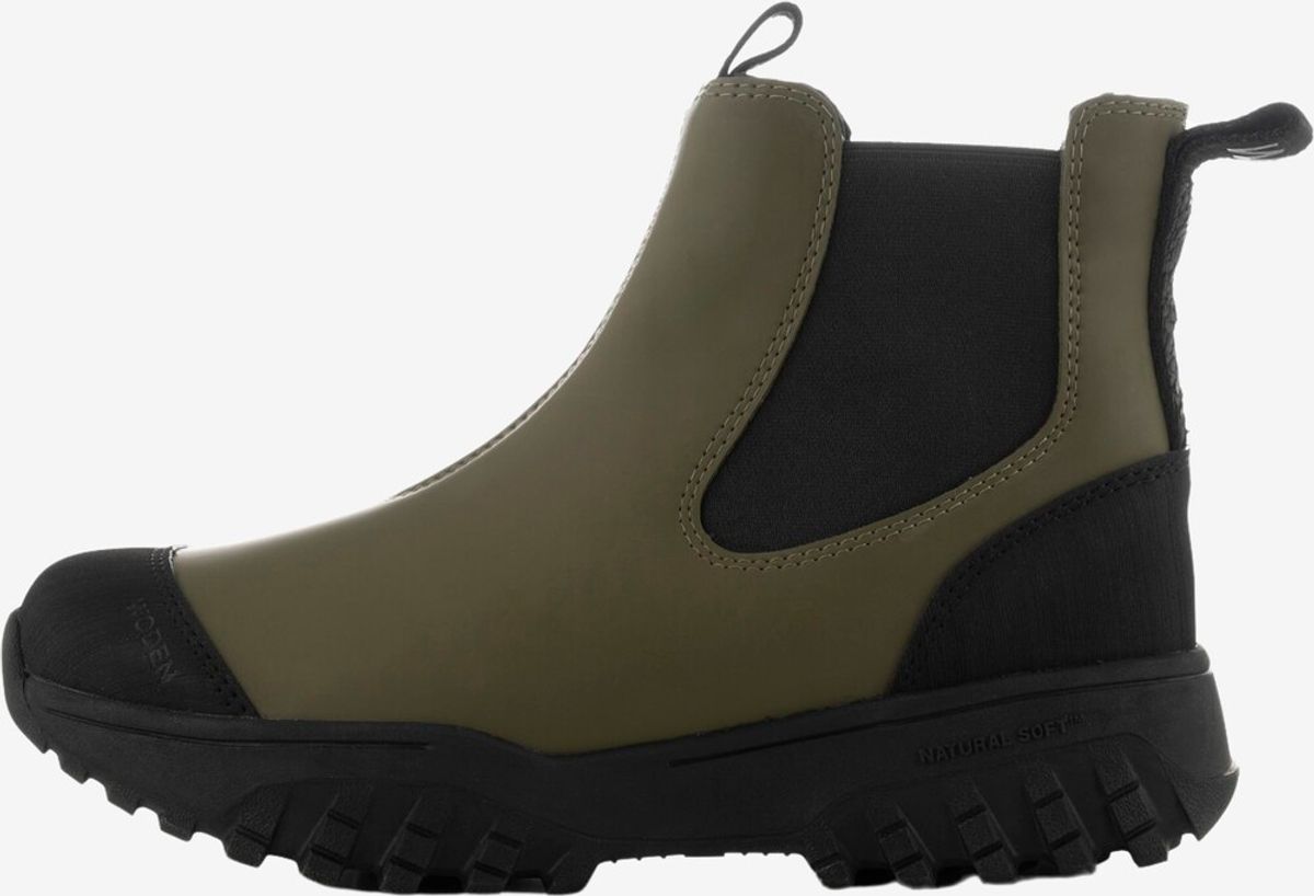 Woden - Magda Track Waterproof gummistøvler til damer (Olive) - 37