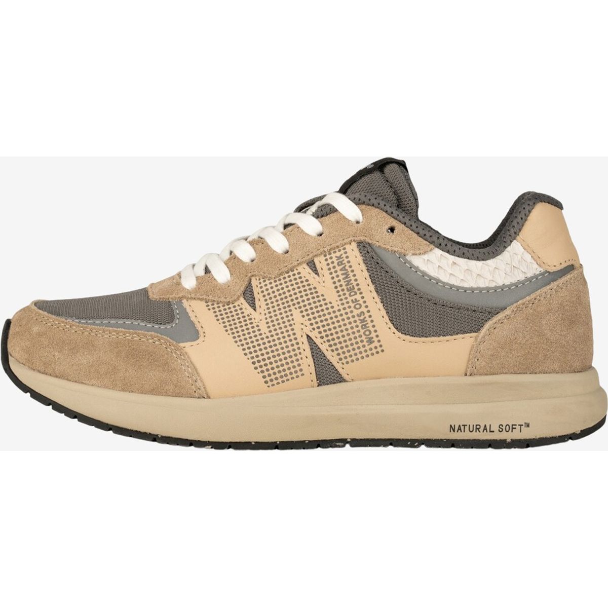 Woden - Rigmor Reflective sneaker (Beige) - 37