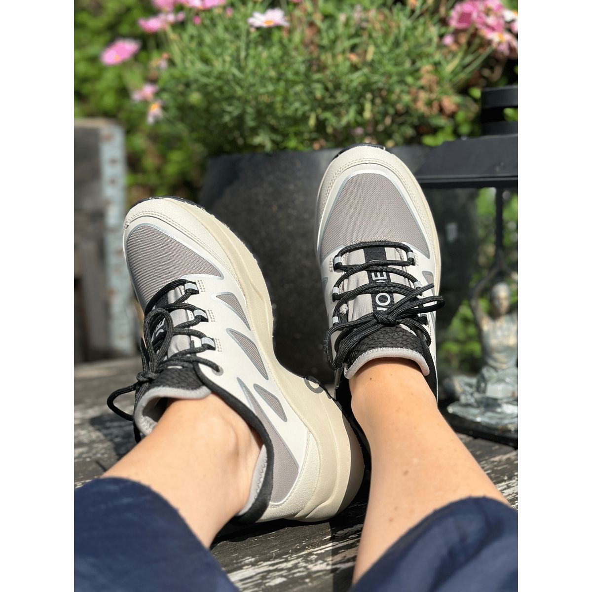 Woden Sneakers Ophelia Waterproof - Silver Lining 36