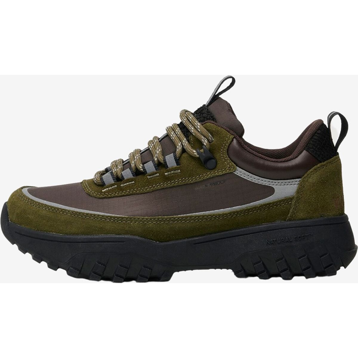 Woden - Tessa Low Waterproof til damer (Olive) - 37