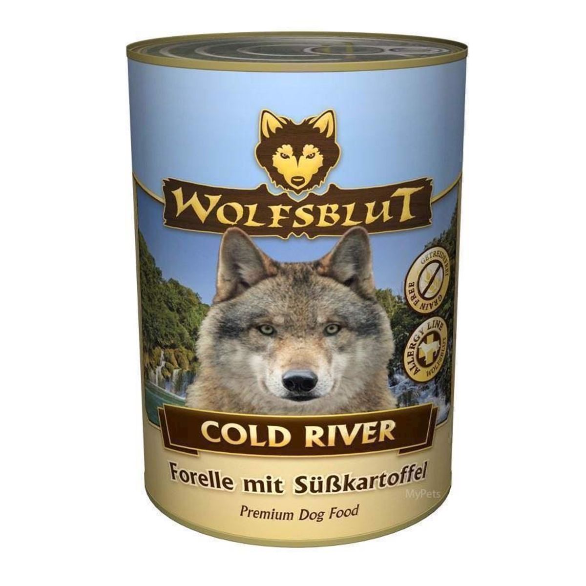 WolfsBlut Cold River Adult dåsemad, 395g