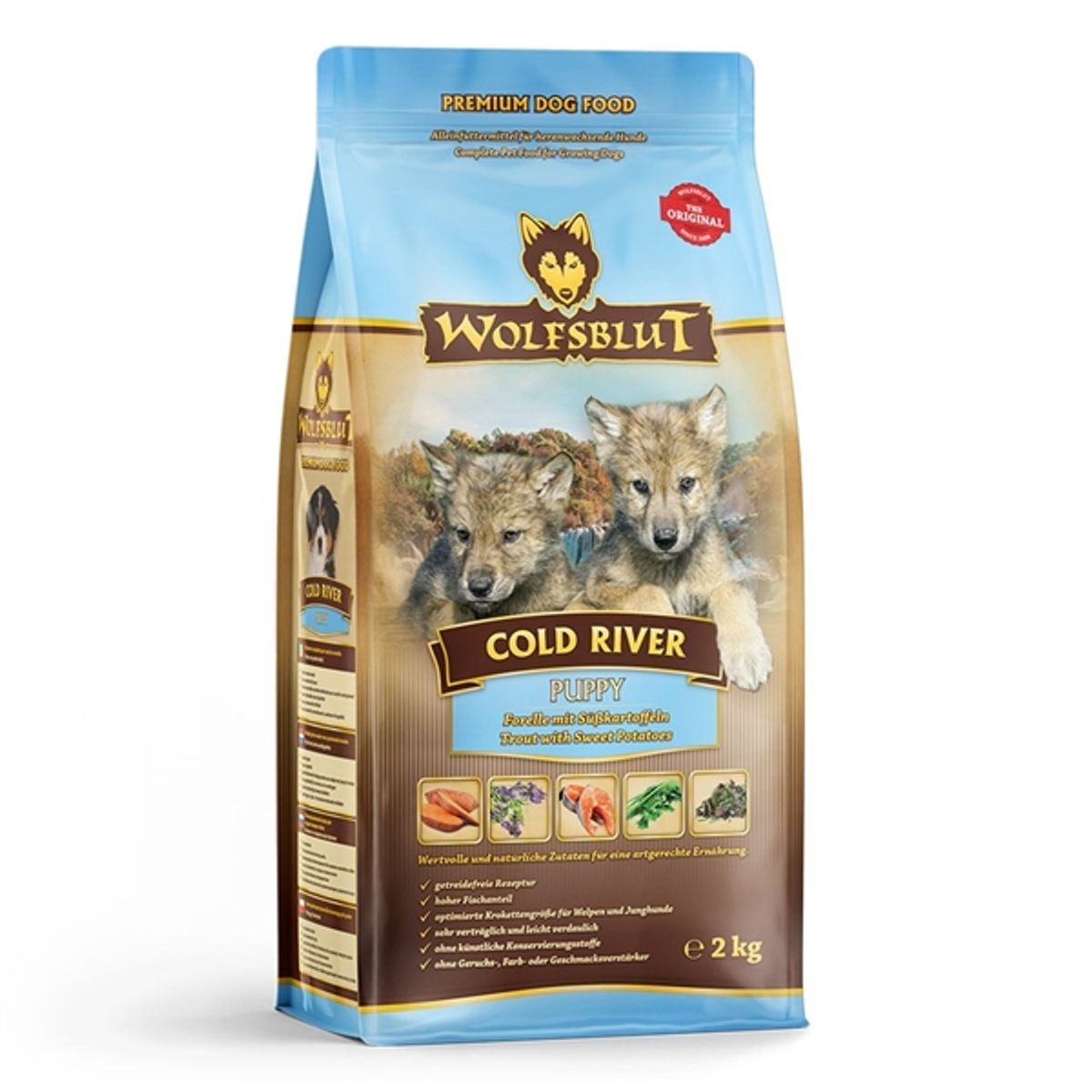 WolfsBlut Cold River Puppy, 2 kg