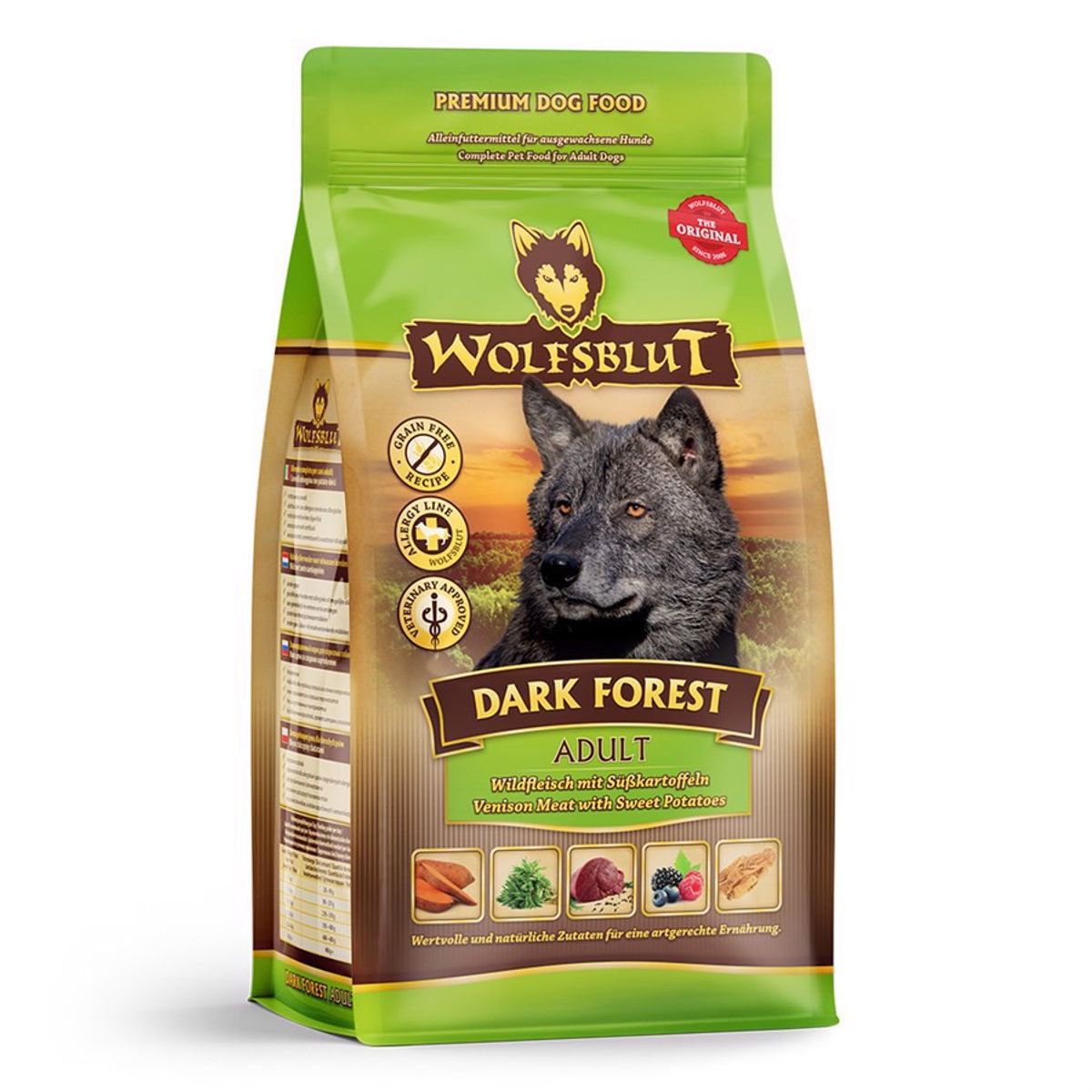 Wolfsblut Dark Forest Adult med vildt, 400g