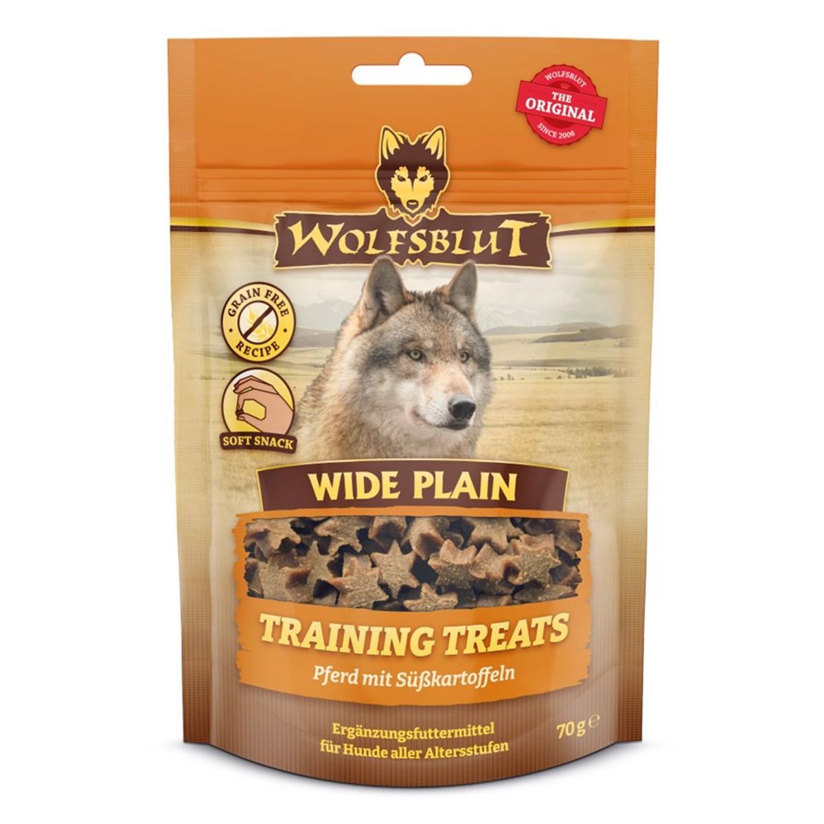 Wolfsblut Training Treats Wide Plain, 70g