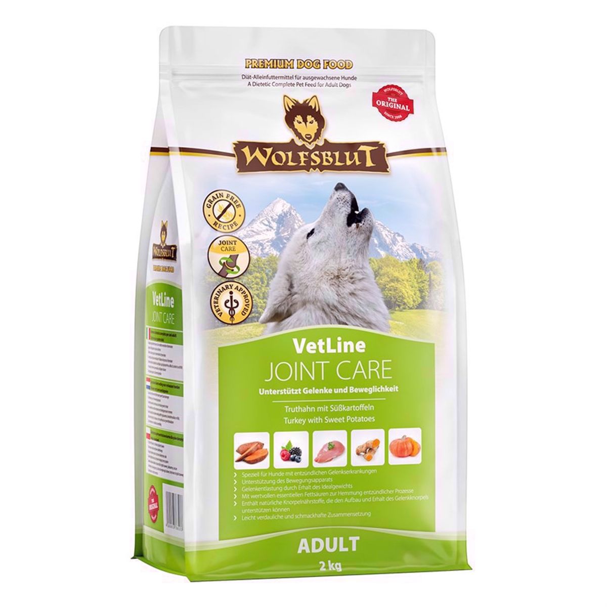 WolfsBlut VetLine Joint Care til ledproblemer, 2 kg