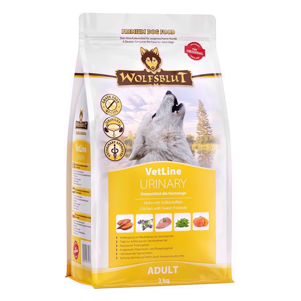 WolfsBlut VetLine Urinary, 2 kg