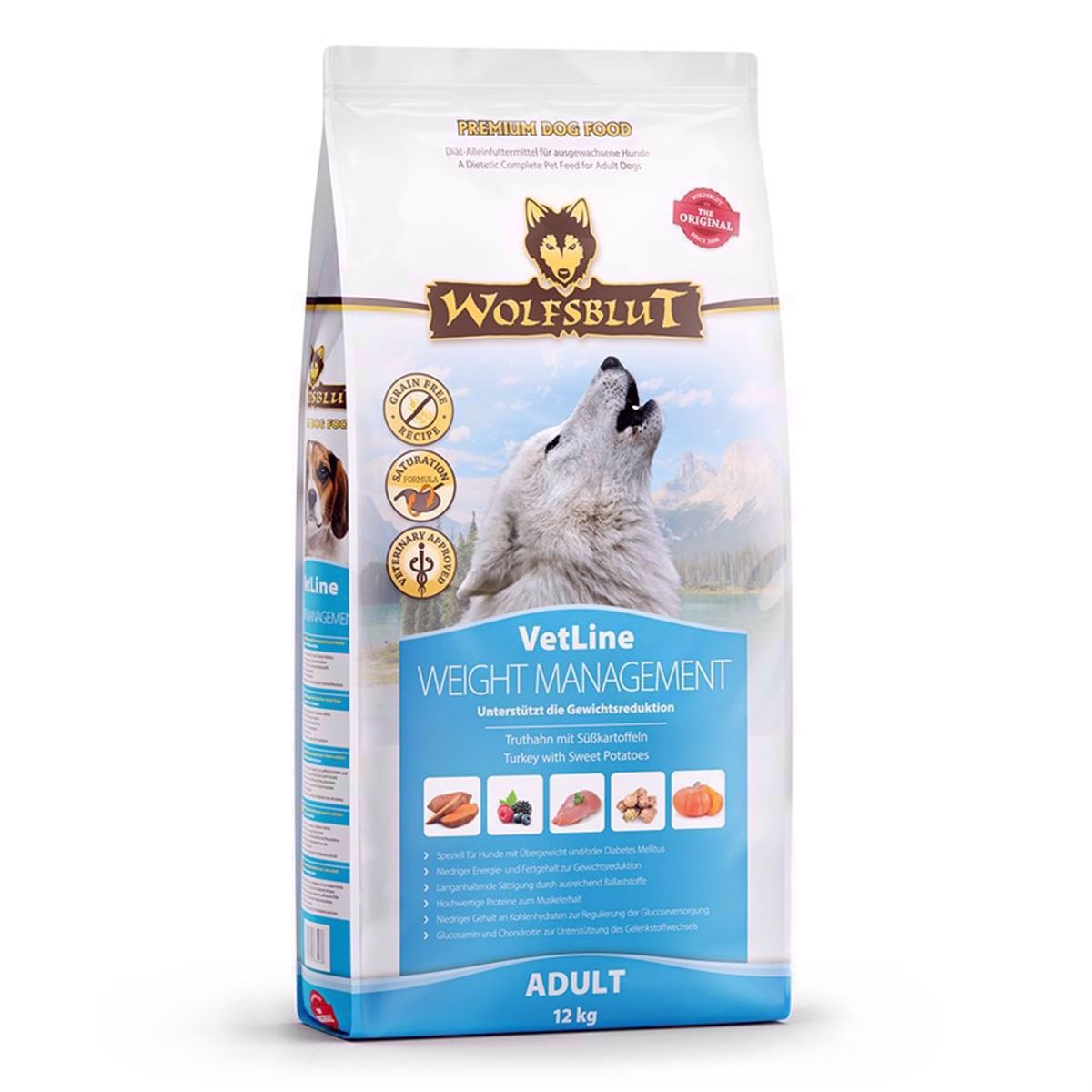 WolfsBlut VetLine Weight Management, 12 kg