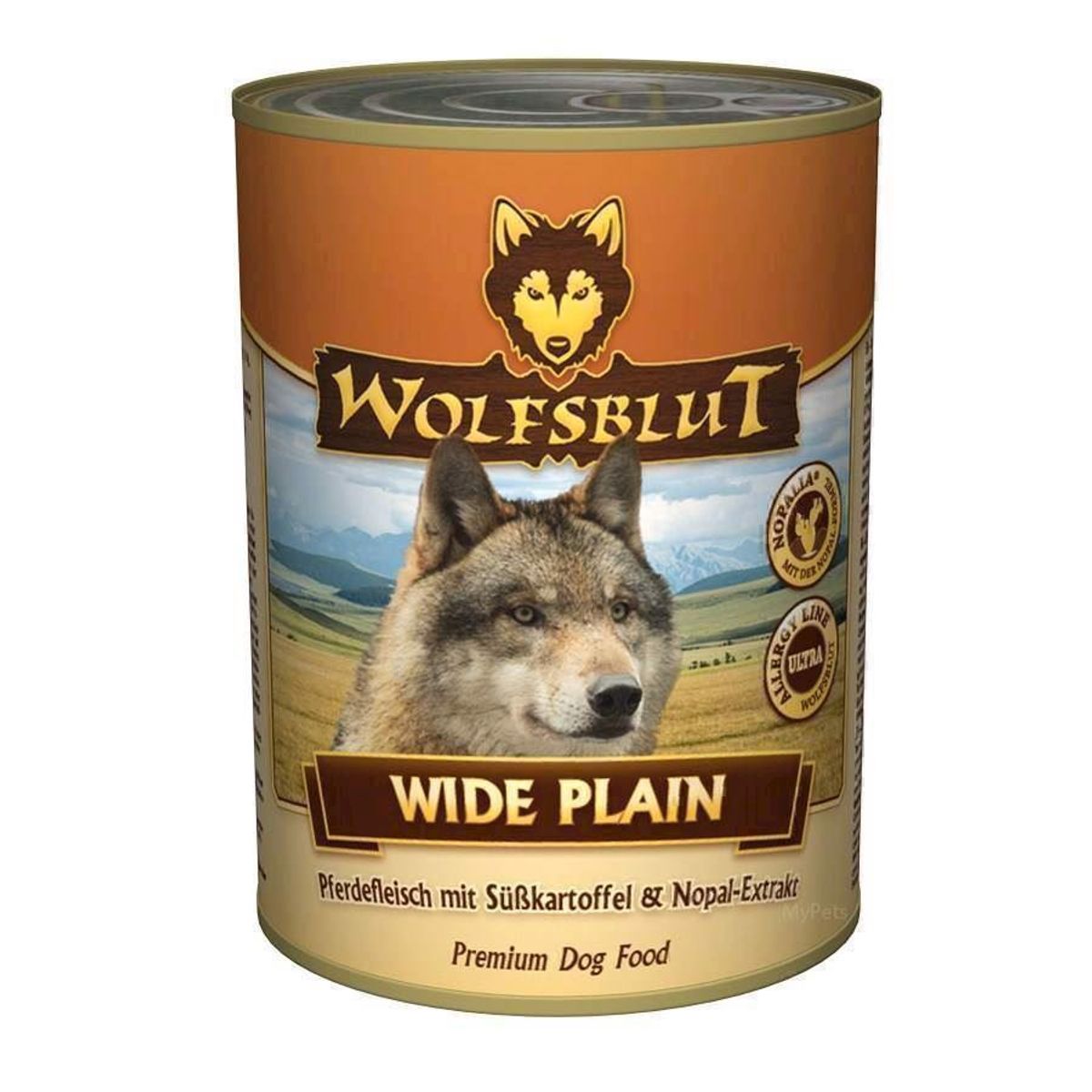 WolfsBlut Wide Plain Adult dåsemad, 395g