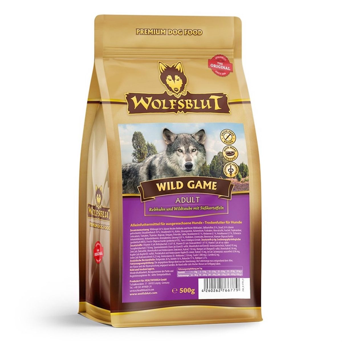 Wolfsblut Wild Game, 400g