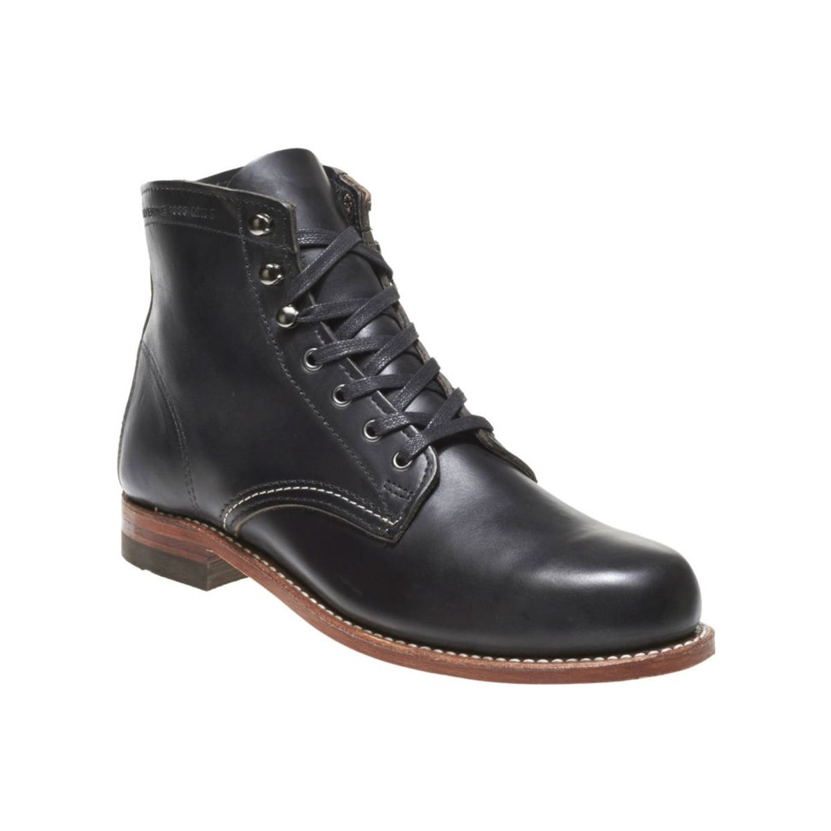 Wolverine 1000 Mile Boot Black Men Støvler - 41 EU (8 US)