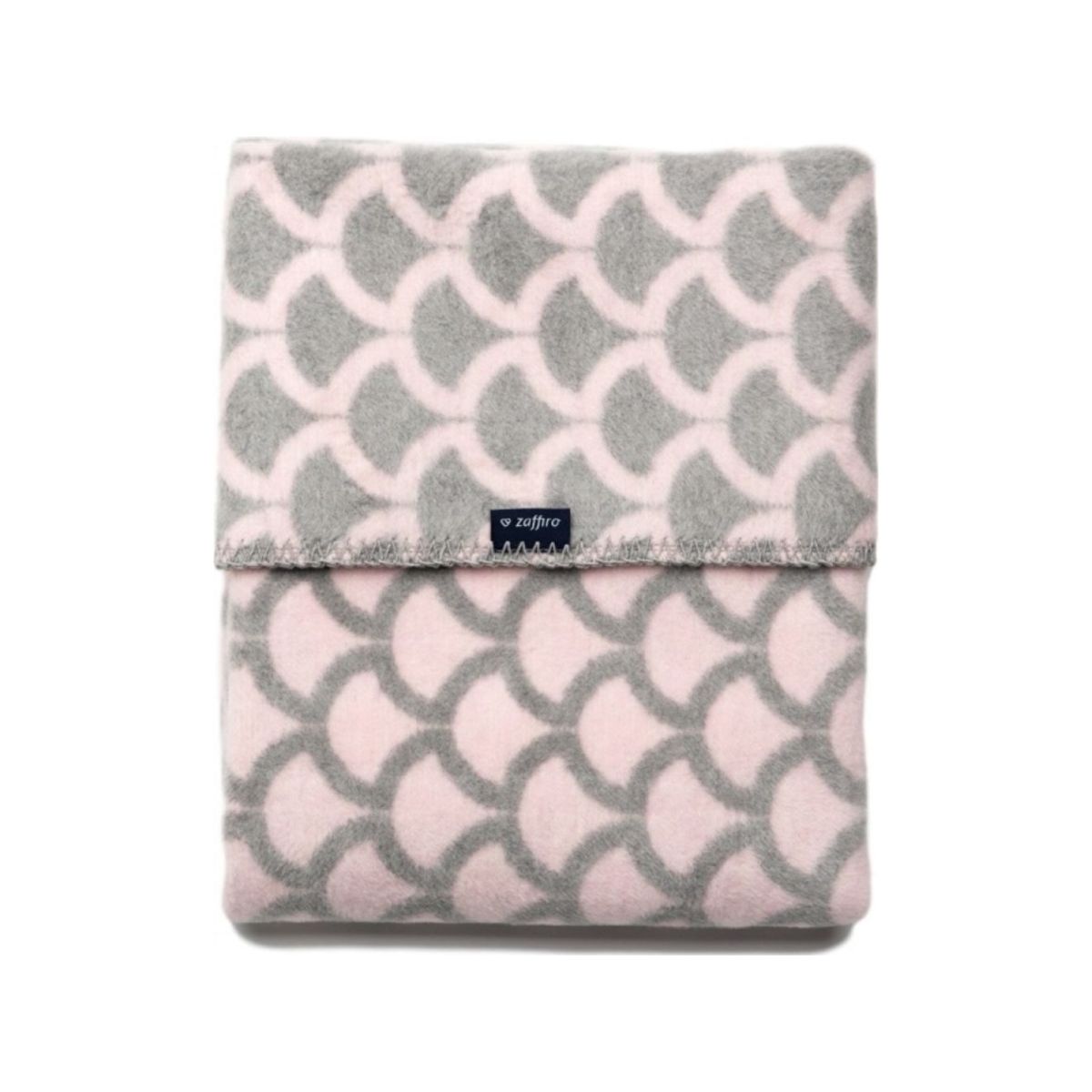 Womar Plaid Pink &Amp Grey 75X100cm, 3-Z-Kb-002