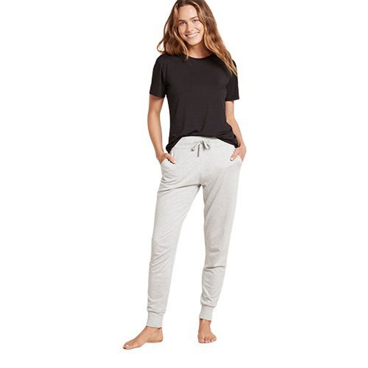 Women´s Weekend Jogger Grey Marl str. M - 1 stk