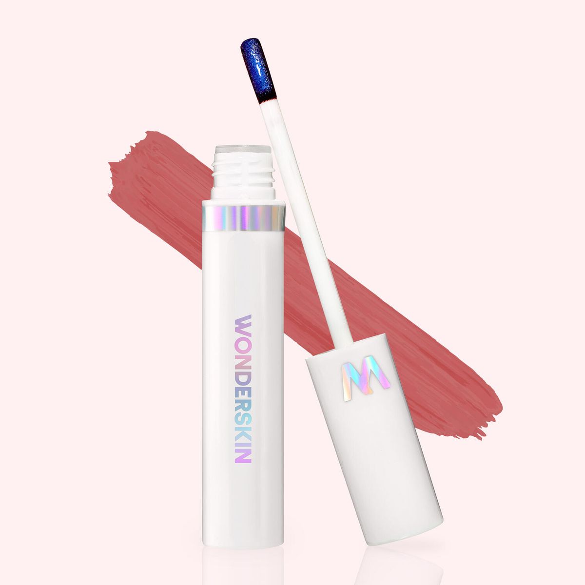 Wonderskin, Wonder Blading Lip Stain Masque, Fv. Whimsical, 4 ml. - Holdbar læbestift, Bløde læber, læbestift