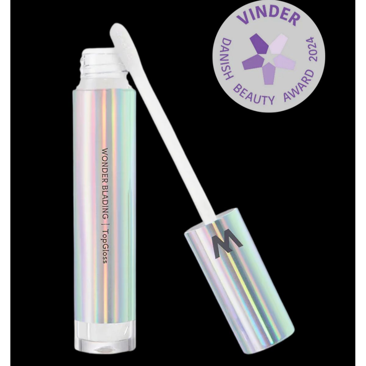 Wonderskin Wonder Blading Top Gloss "Clear Shine", 4ml.