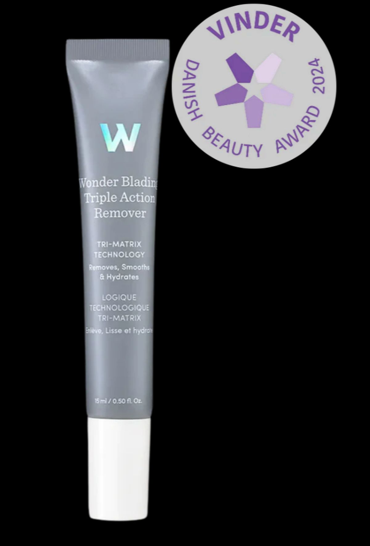 Wonderskin Wonder Blading Triple Action Remover, 15ml.