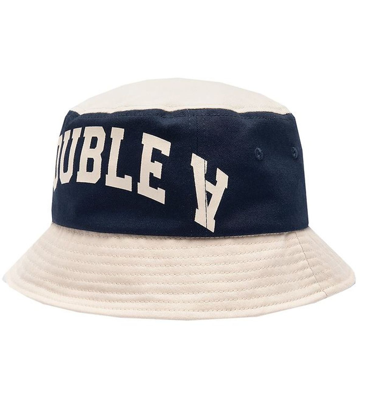 Wood Wood Bøllehat - Val Arch Bucket Hat - Beige/Navy