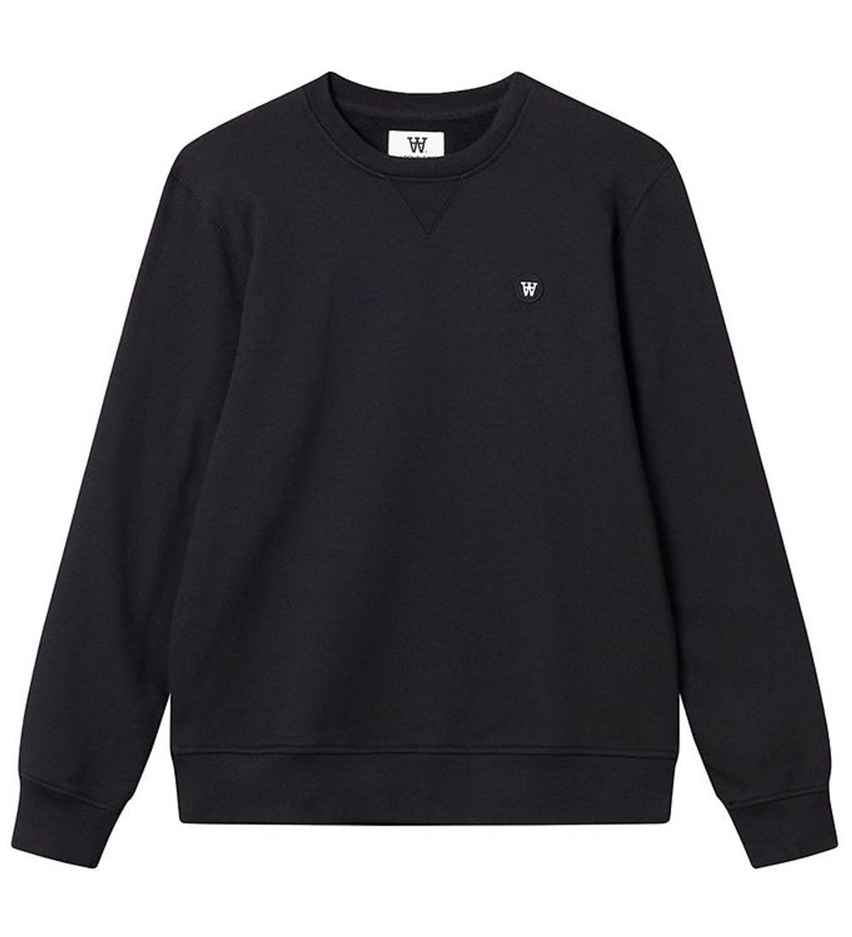 Wood Wood Sweatshirt - Tye - Sort