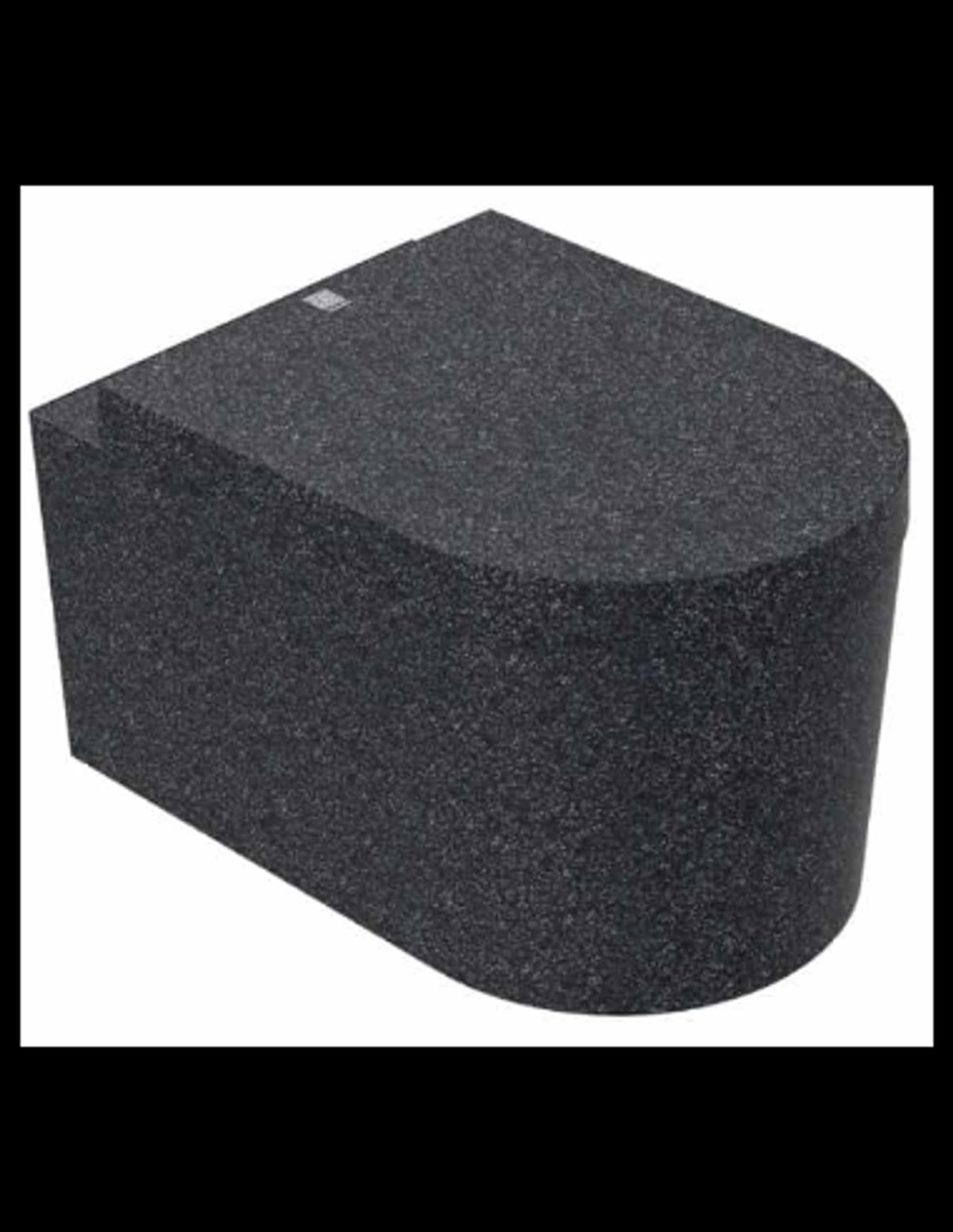 Woodio Block væghængt toilet H36,6 cm ECO - Stone