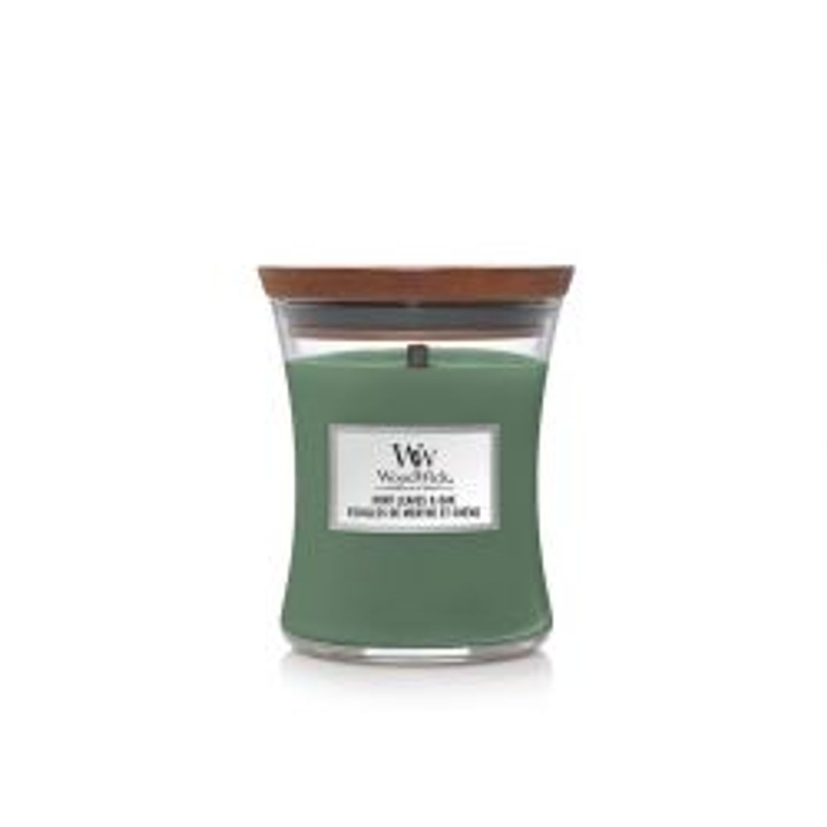 WoodWick Medium - Mint Leaves & Oak - Duftlys