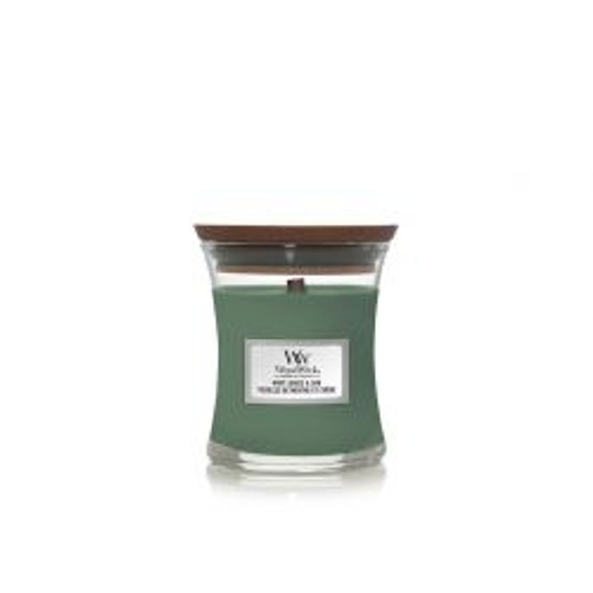 WoodWick Mini - Mint Leaves & Oak - Duftlys