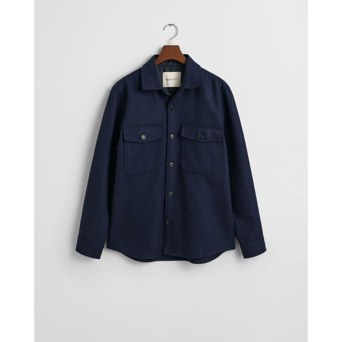 WOOL BLEND OVERSHIRT