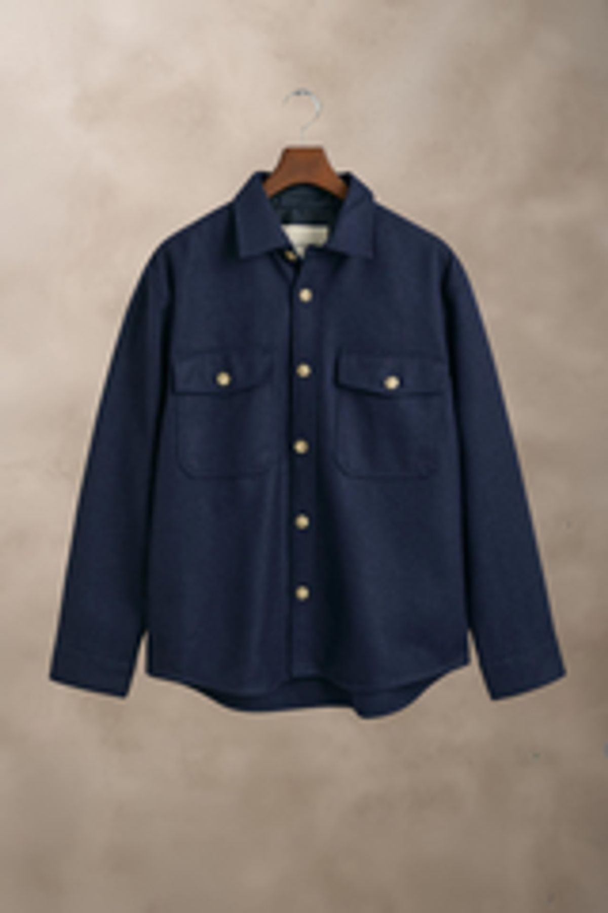 Wool Blend Overshirt