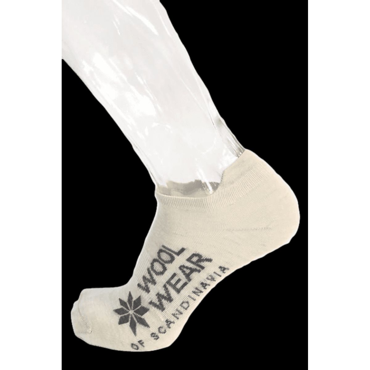 Wool Of Scandinavia Footies Marino Uld Creme_35-38