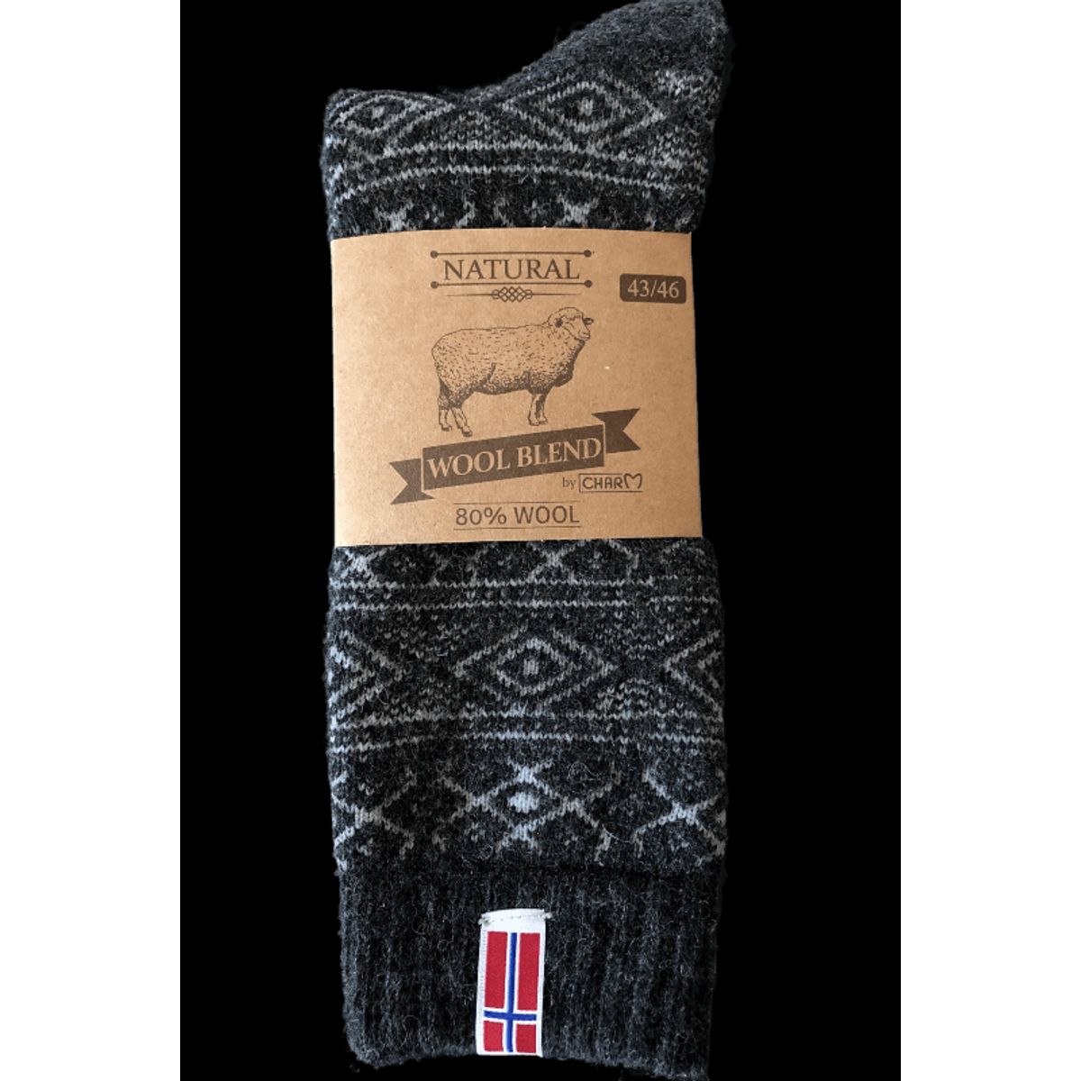 Wool Of Scandinavia Norske Ragsokker_39-42