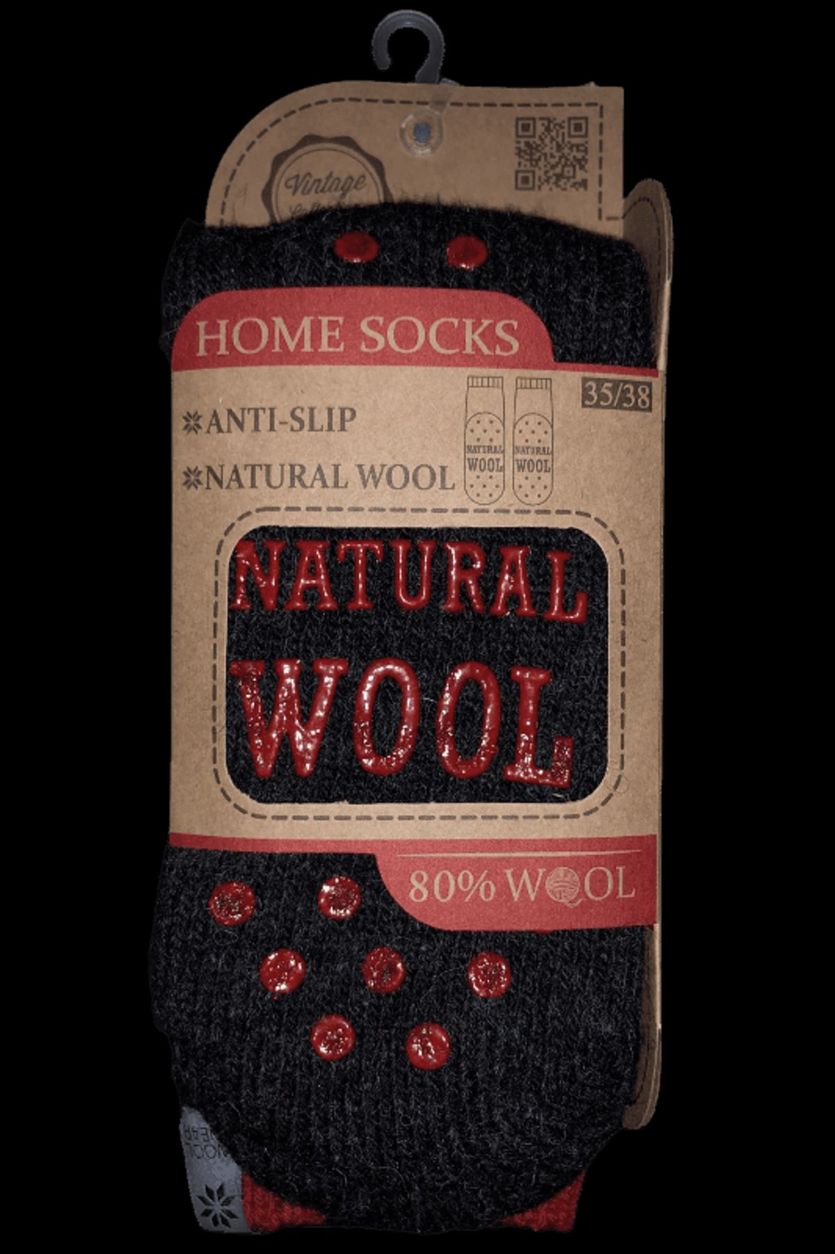 Wool Of Scandinavia Ragsokker M/ Antiskrid_35-38