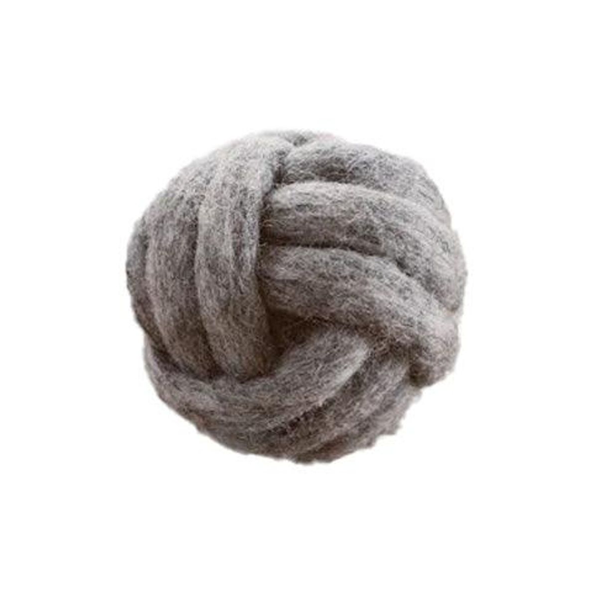 Wooldot Knotted Dog Ball - Chestnut Brown