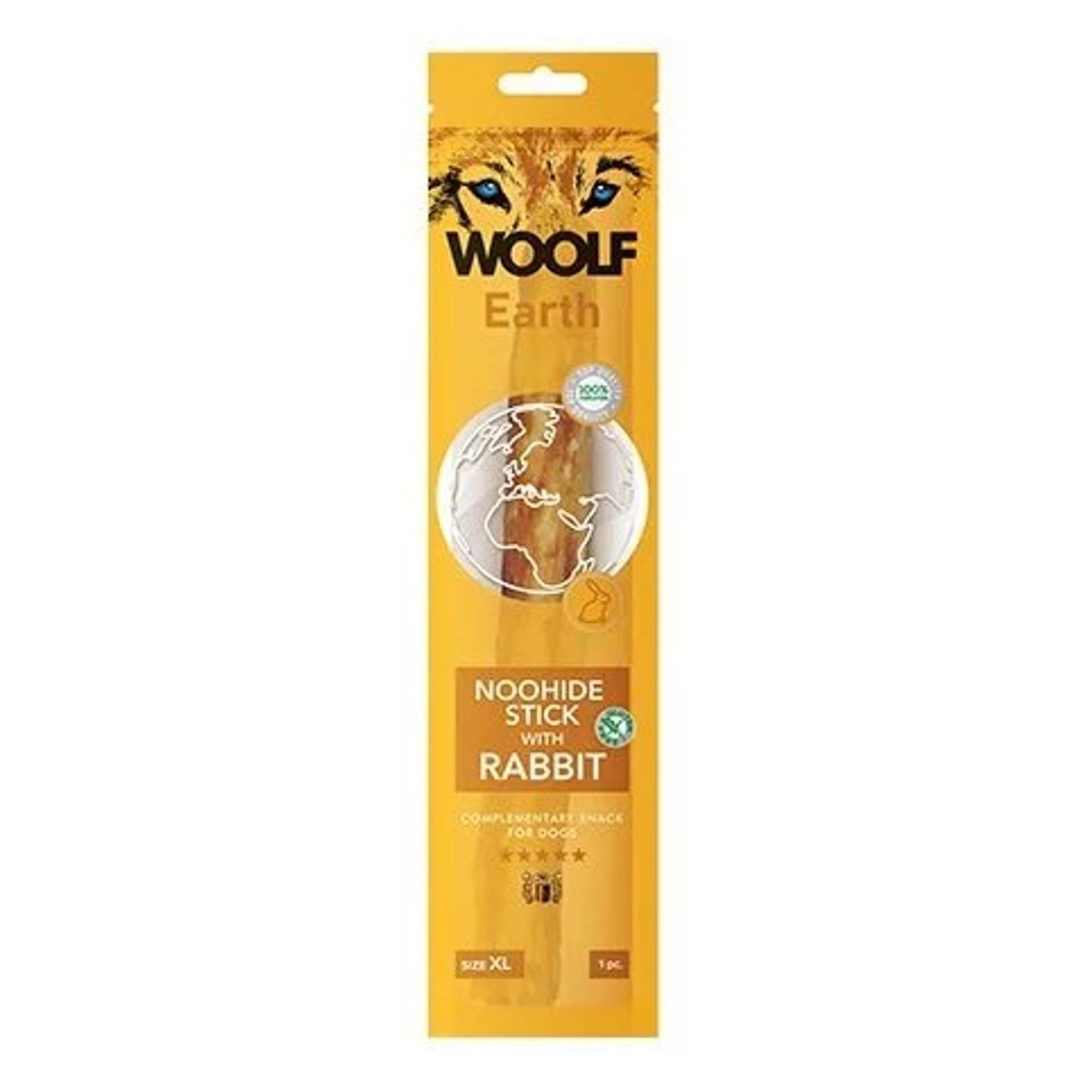 Woolf Noohide Sticks 1 stk XL, Rabbit