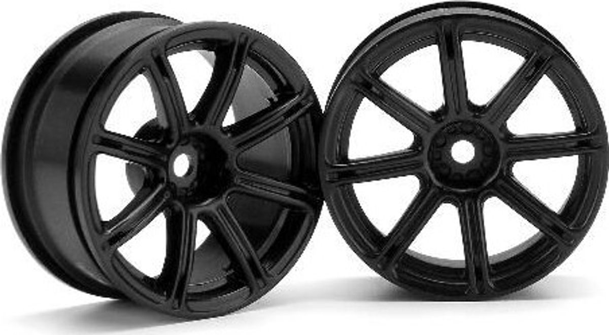 Work Emotion Xc8 Wheel 26mm Black (3mm Offset) - Hp3306 - Hpi Racing