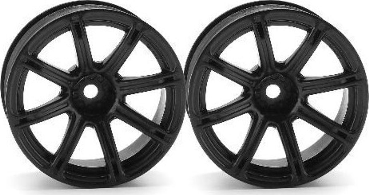 Work Emotion Xc8 Wheel 26mm Black (9mm Offset) - Hp3308 - Hpi Racing