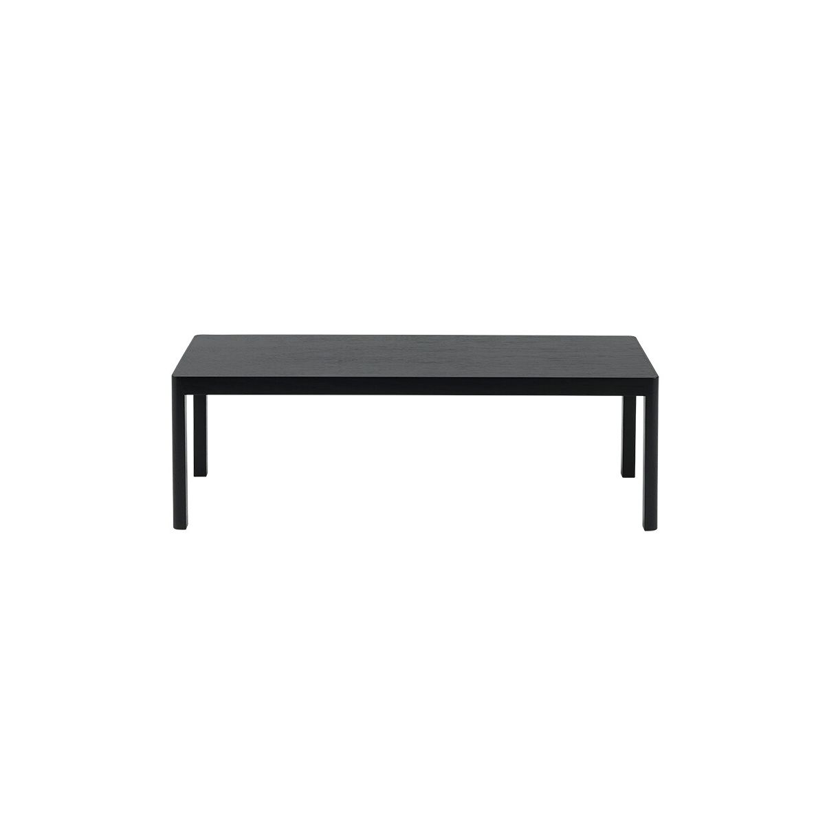 Workshop Coffee Table fra Muuto (120 x 43 cm, Black oak / Black oak)