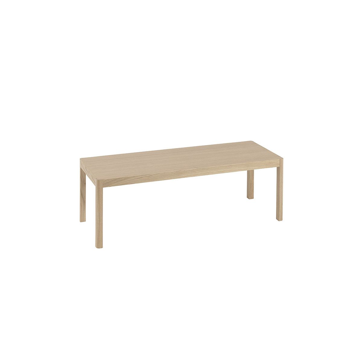 Workshop Coffee Table fra Muuto (120 x 43 cm, Oak / Oak)