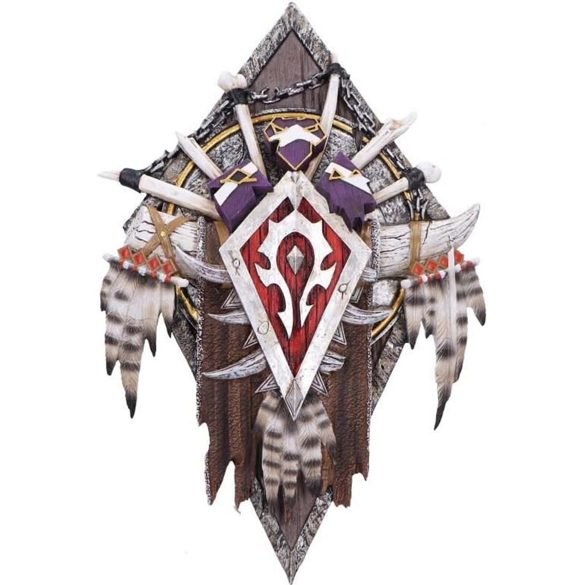 World Of Warcraft Horde Wall Plaque Height 30cm