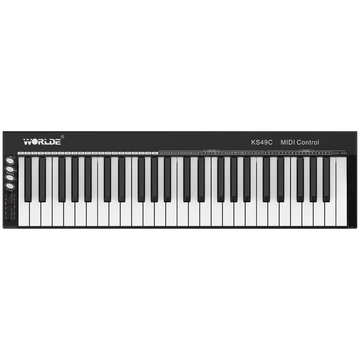 Worlde KS49C USB midi-keyboard