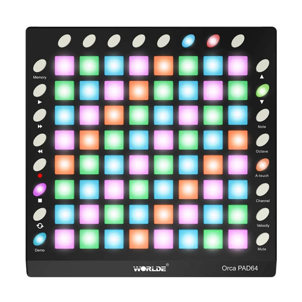 Worlde Orca Pad 64 midi controller