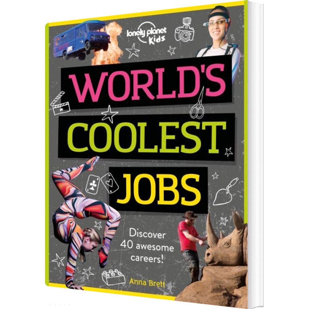 World's Coolest Jobs: Discover 40 Awesome Careers! - Anna Brett - English Book