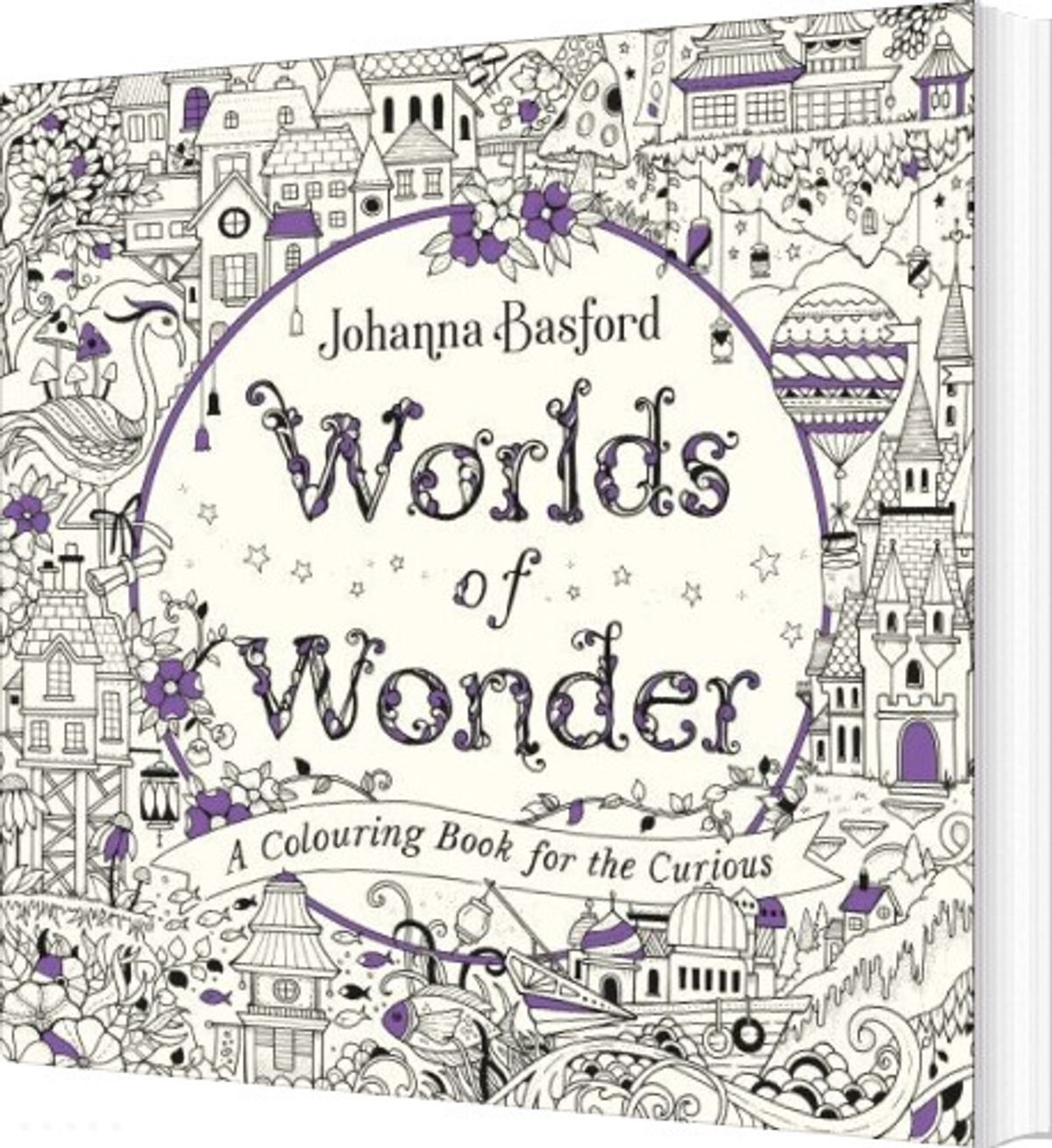 Worlds Of Wonder: A Colouring Book For The Curious - Johanna Basford - English Book