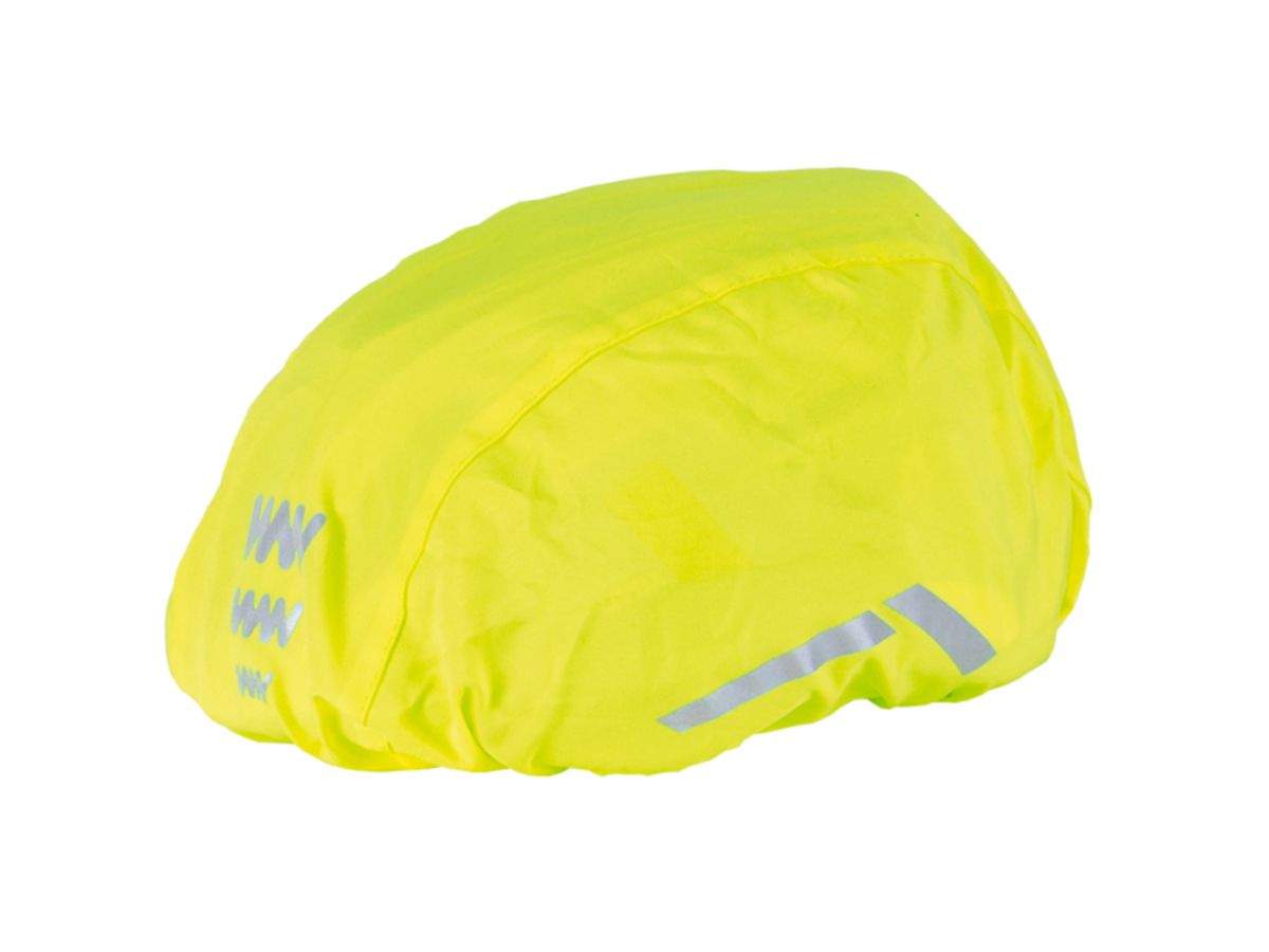 WOWOW Helmet Rain Cover - Vandtæt hjelmovertræk - Reflekterende - Neongul