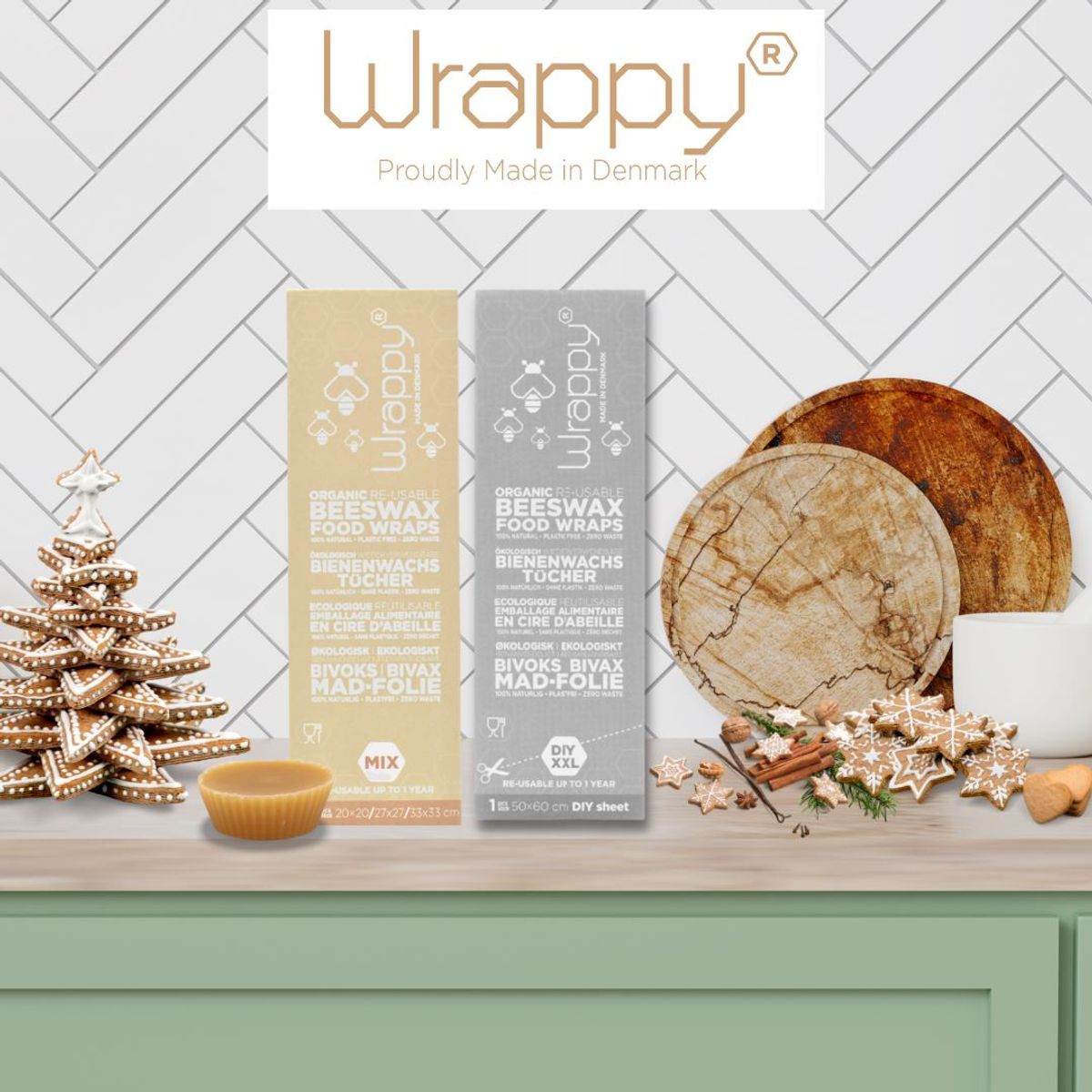 Wrappy - Bivoks Gavepakke