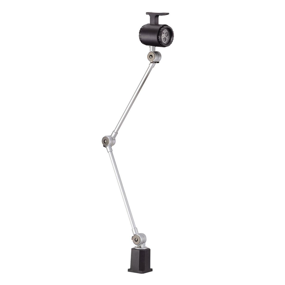 WRKPRO LED Maskinlys "VELA" med 400+400 mm arm AC+DC 24V