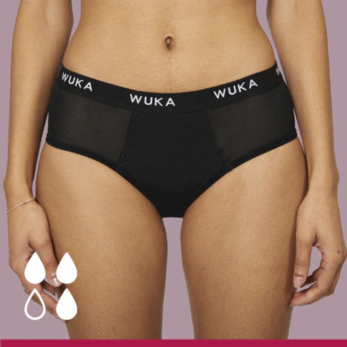 Wuka - Menstruationstrusse Ultimate Midi Brief - Medium Flow