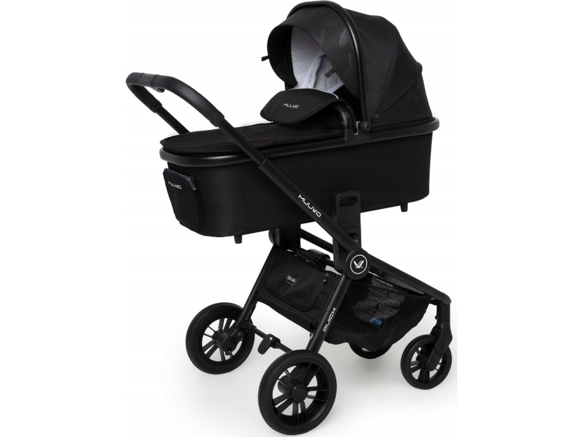 Wózek Muuvo Muuvo Stroller Quick 2In1 Quick Raven Black