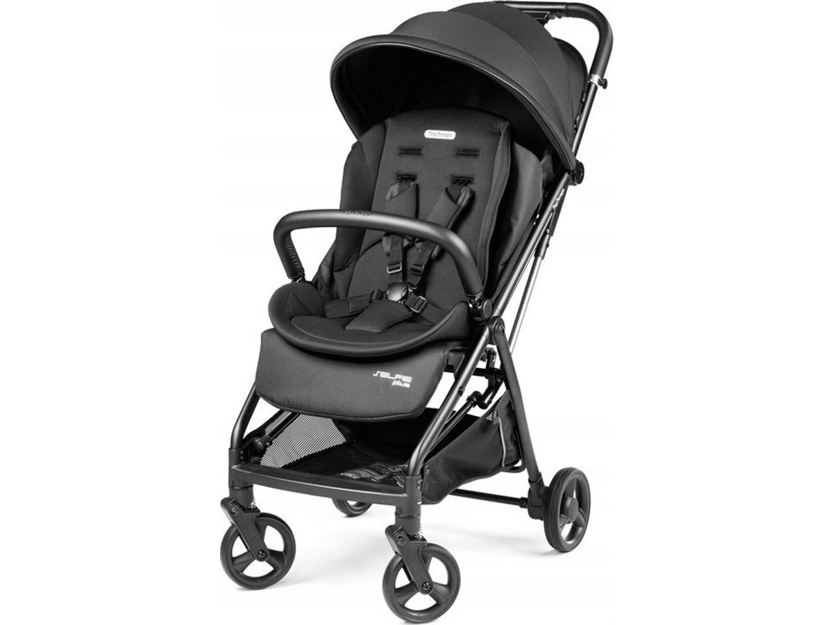 Wózek Peg Perego Peg Perego Stroller Selfie Plus, True Black , Ip30000000gu13mo13