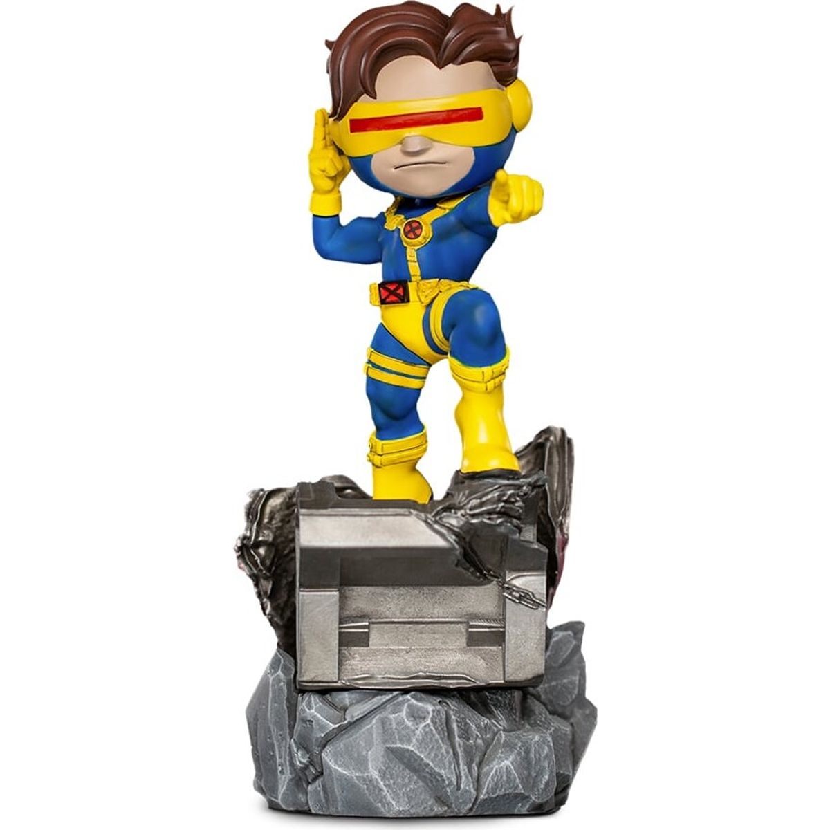 X-men - Cyclops Statuette Figur - Minico - Iron Studios - 21 Cm